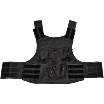 Плитоноска (Plate carrier) чорна Панцир 3-95 М стандарт